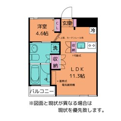 茶屋町APARTMENTの物件間取画像